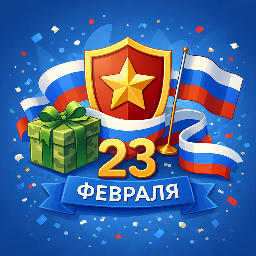 С наступающим 23 февраля